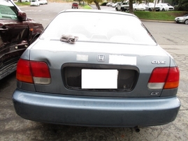 1996 HONDA CIVIC LX 4DR METALLIC BLUE 1.6L AT A15289